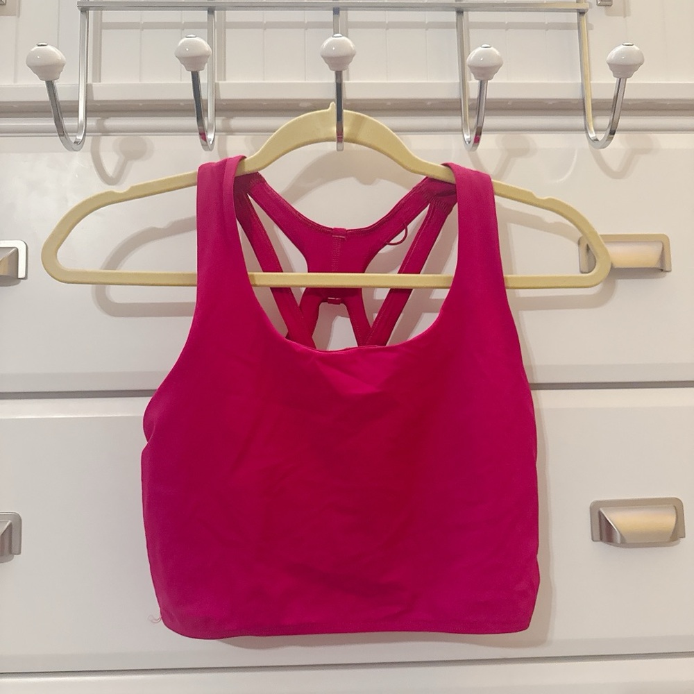 lululemon athletica Hot Pink Tank Top